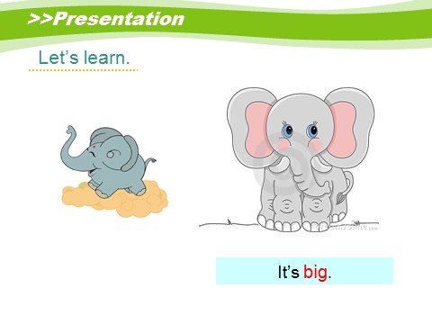 四年级上册英语（湘少版）Unit3_Look_at_this_elephant_第1课时课件第4页