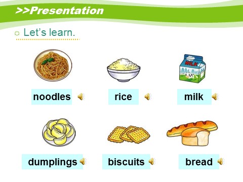 四年级上册英语（湘少版）Unit5_I_like_noodles第1课时课件第10页