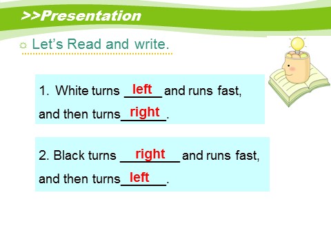 四年级上册英语（湘少版）Unit6_Turn_right第3课时课件第6页