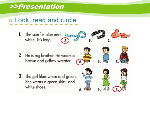 四年级上册英语（湘少版）Assessment3第8页
