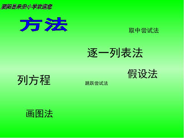 四年级下册数学（人教版）数学新：《鸡兔同笼问题》第3页