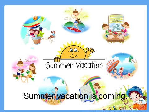 四年级下册英语（闽教版）Unit 8 Summer Vacation Part B 课件2第6页