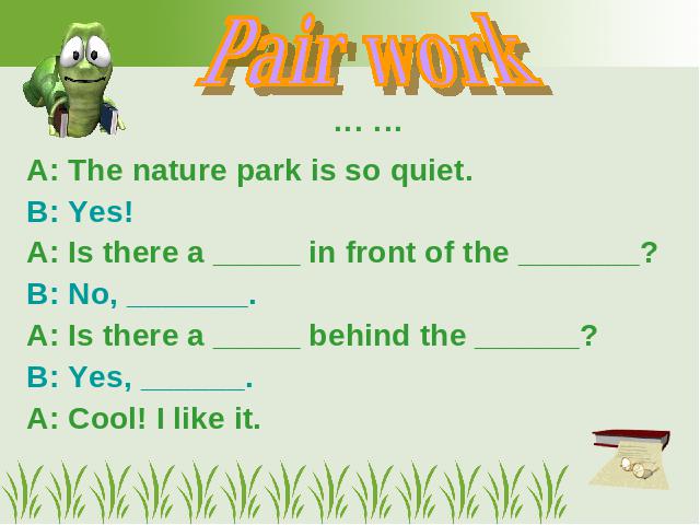 五年级上册英语(PEP版)In a nature park第四课时PEP英语公开课第3页