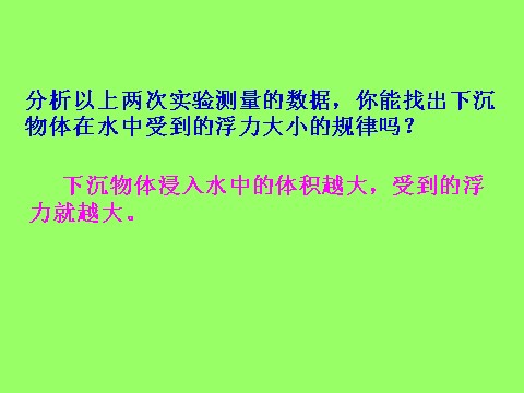 五年级下册科学（教科版）科学下沉的物体会受到水的浮力吗PPT课件()第10页