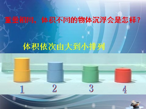 五年级下册科学（教科版）五下科学第一单元:沉和浮复习精品ppt课件第7页