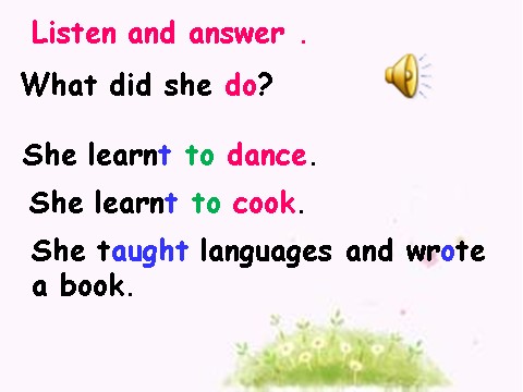 五年级下册英语（外研版三起点）英语Unit1 She learnt Englishppt课件第4页