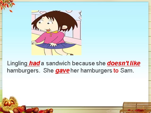 五年级下册英语（外研版三起点）研版英语教研课Sam ate four hamburgersppt课件第9页