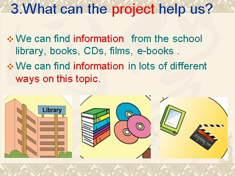 五年级下册英语（外研版三起点）Unit2 We can find information from books and CDs 课件第8页