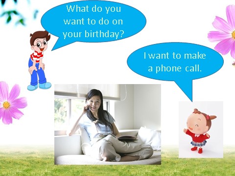 五年级下册英语(SL版)Unit 3 Making Contact Lesson 1—What do you want to do on...操练第10页