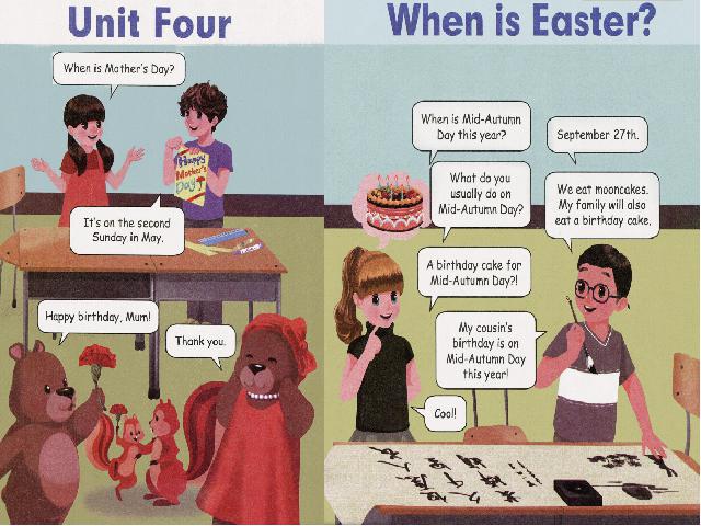 五年级下册英语(PEP版)PEP英语《unit4 When is Easter》（）第2页