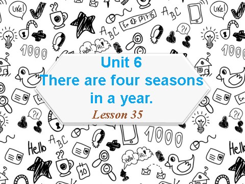 六年级上册英语（精通版） Lesson 35 课件1第1页