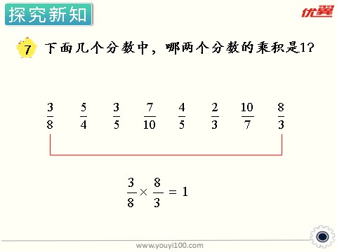 六年级上册数学（苏教版）第7课时 倒数的认识第2页