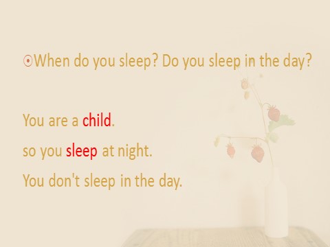 六年级上册英语（外研一起点）Module 7 Unit 2 A child sleeps  for ten hours a night 课件2第6页