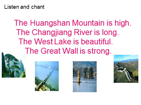 六年级上册英语（外研三起点）M2U2 There are lots of beautiful lakes in China课件第8页