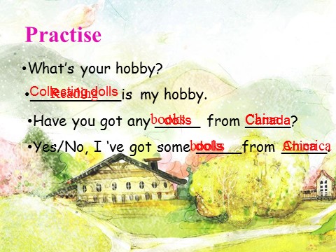 六年级上册英语（外研三起点）Module 3 Unit 2 What's your hobby第7页