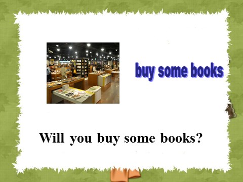 六年级上册英语（科普版）Lesson 4 What kind of books will you buy 课件 1第5页