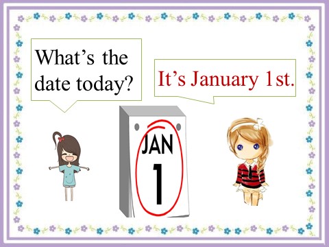 六年级上册英语（科普版）Lesson 7 What's the date today--句型操练第4页