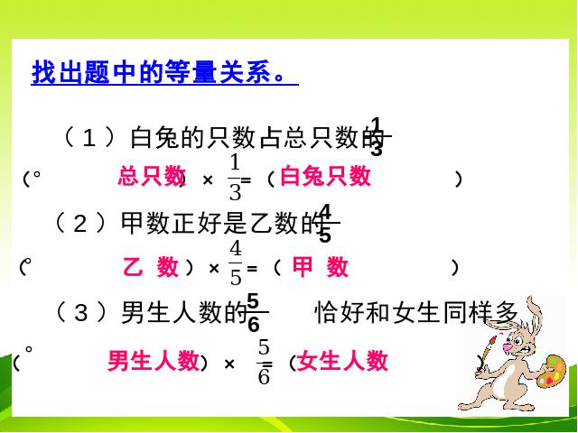 六年级上册数学（人教版）《分数乘法解决问题》(数学)第3页