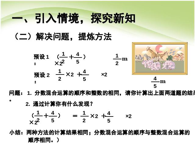 六年级上册数学（人教版）数学分数乘法例6例7课件ppt原创课件（）第3页