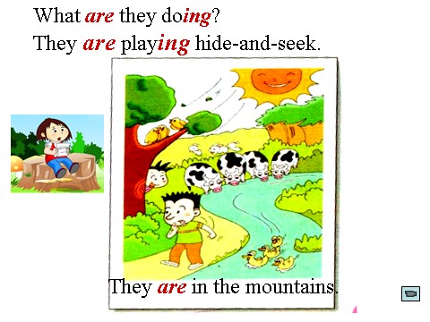 六年级下册英语（外研版三起点）教学原创Unit2 The cows are drinking waterppt课件第4页