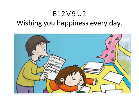 六年级下册英语（外研版三起点）Module9 Wishing you happiness every dayppt课件第1页