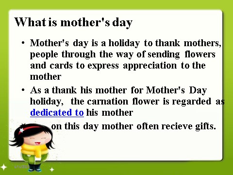 六年级下册英语（闽教版）Unit 4 Mother's Day Part A 课件2第4页