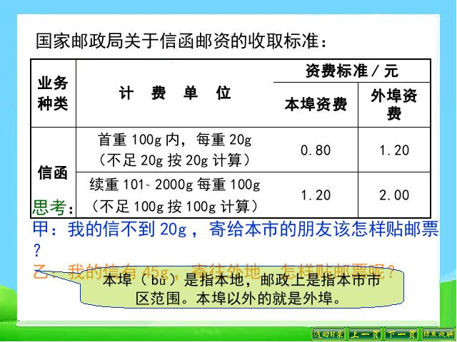 六年级下册数学（人教版）《邮票中的数学问题》(数学)第8页