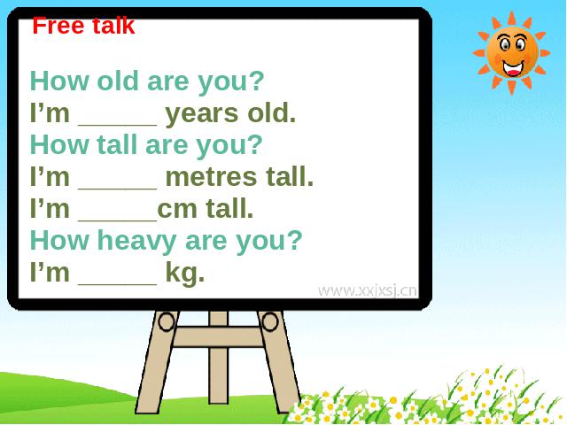 六年级下册英语(PEP版)Unit1 How tall are you  B read and write 第2页