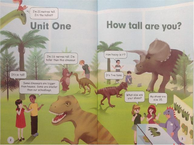 六年级下册英语(PEP版)PEP《Unit1 How tall are you A let's learn》第2页