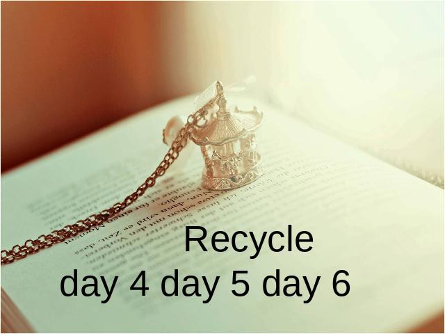 六年级下册英语(PEP版)英语教研课ppt Recycle Day4 Day5 Day6第1页