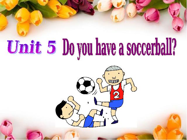 初一上册英语Unit5 Do you have a soccer ball Section B 第1页