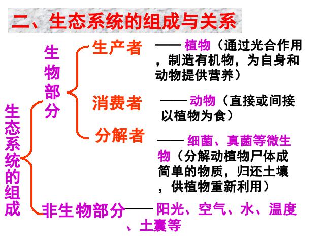 初一上册生物1.2.2生物与环境组成生态系统PPT教学自制课件(生物)第5页