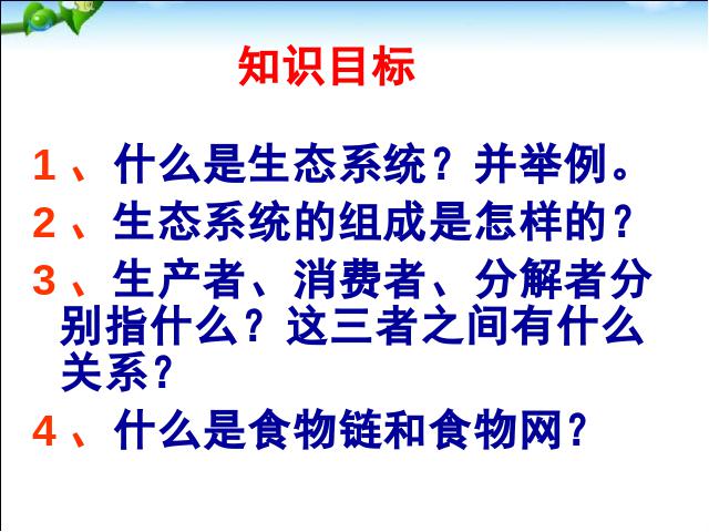 初一上册生物生物1.2.2生物与环境组成生态系统上课下载第2页