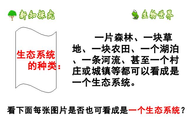 初一上册生物1.2.2生物与环境组成生态系统生物公开课第8页