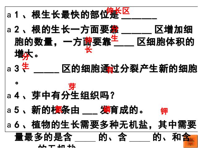 初一上册生物生物3.2.3开花和结果优秀获奖第3页