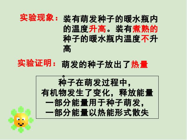 初一上册生物生物3.5.2绿色植物的呼吸作用ppt比赛获奖教学课件第7页