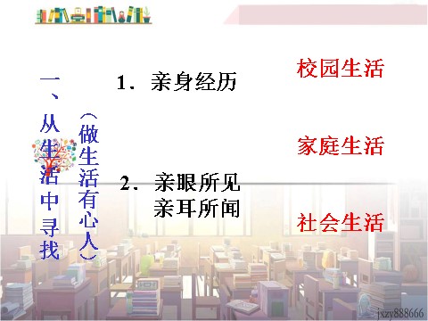 初一下册语文第四单元写作 怎样选材 主课件第6页