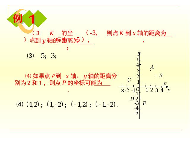 初一下册数学《平面直角坐标系复习、复习题7》数学第7页