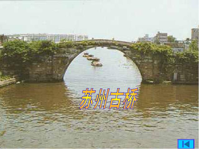 初二上册语文语文精品《第17课:中国石拱桥》第10页