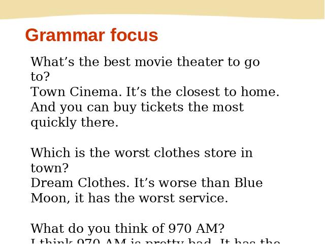 初二上册英语Unit4 What's the best movie theater Section A原创ppt第8页