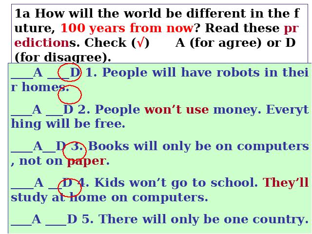 初二上册英语英语Unit7 Will people have robots上课下载第7页