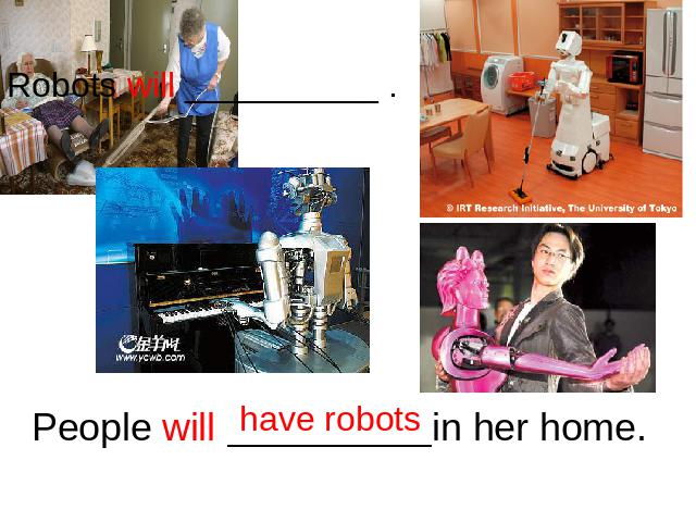 初二上册英语英语Unit7 Will people have robots第5页