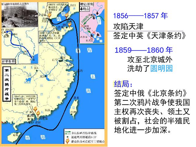 初二上册历史第2课第二次鸦片战争期间列强侵华罪行ppt第6页