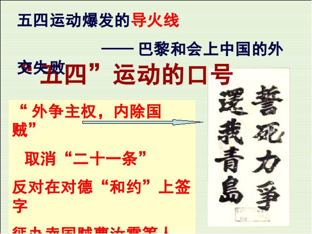 初二上册历史第10课五四爱国运动和中国共产党的成立优质课ppt课件下载第6页