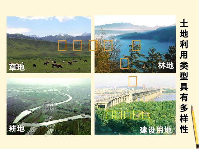 初二上册地理地理中国的自然资源土地资源优质课ppt课件下载第2页