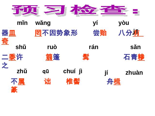 初二下册语文语文《11.核舟记》第7页