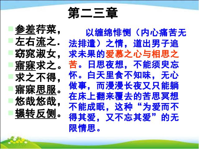 初二下册语文新语文公开课《12《诗经》二首》第10页