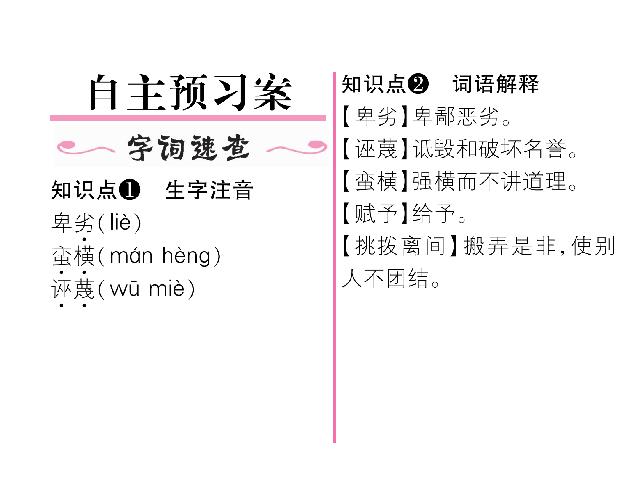 初二下册语文《13.最后一次讲演》(语文)第2页