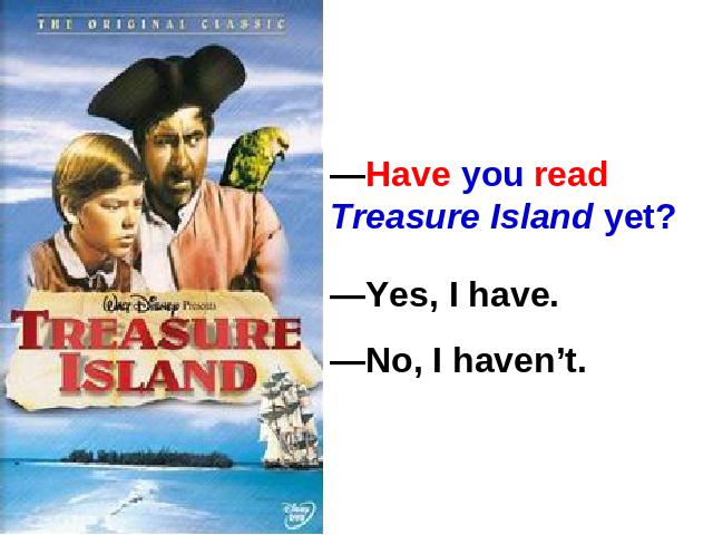 初二下册英语《Have you read treasure island yet》第8页