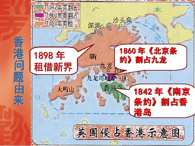 初二下册历史《4.12香港和澳门的回归》(历史)第4页